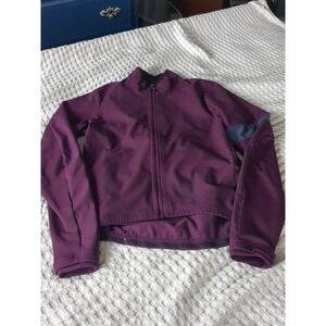 Rapha Pro Team Training Jacket Women's Purple Size Large Full‎ Zip